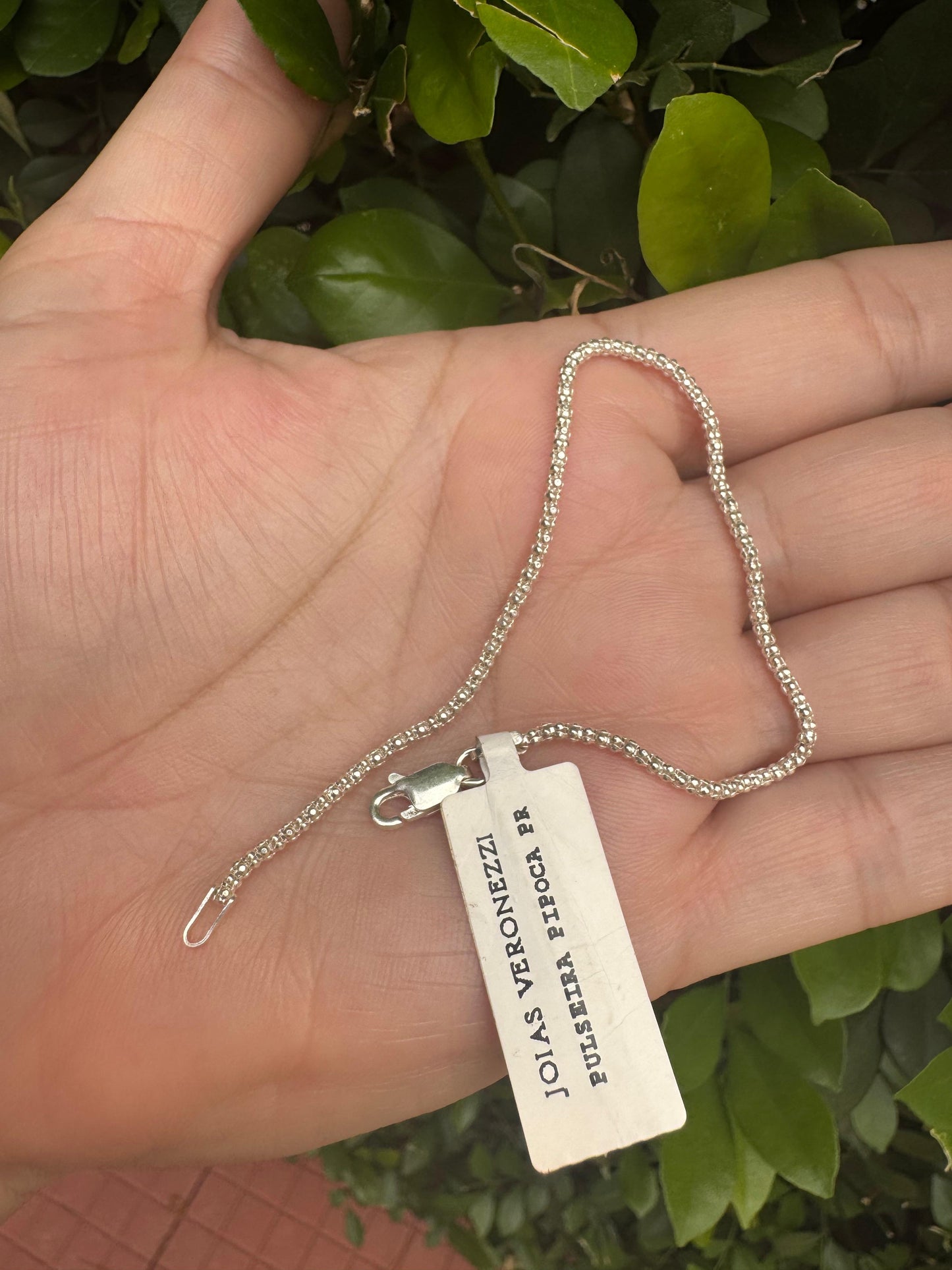 Pulseira Pipoca Prata925