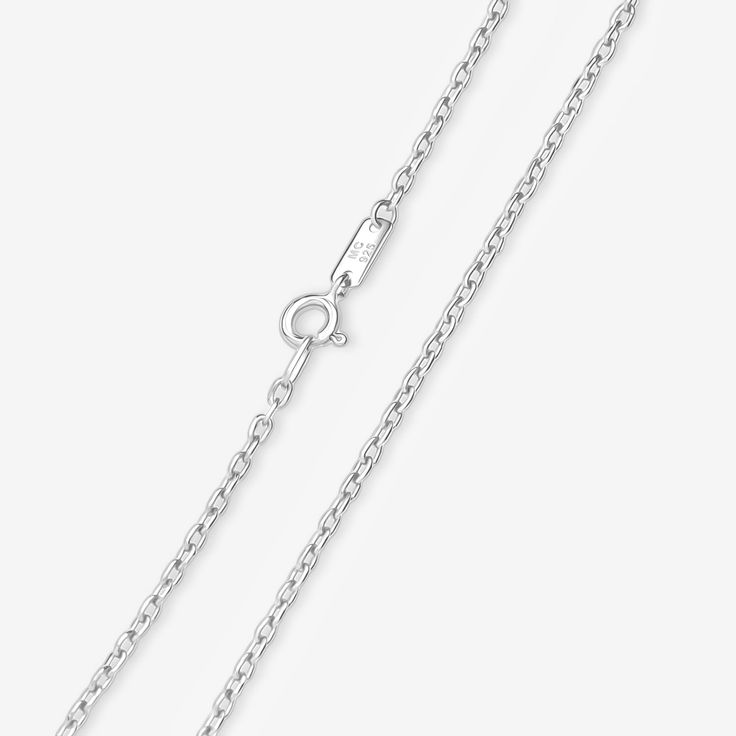 Corrente Cartier Elos Fechados Prata 925