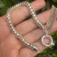 Pulseira Cobra Roliça Grossa Prata925