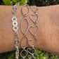 Pulseira Elos Ovais Achatados Prata925