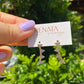 Brinco Earcuff Triangulos Zirconias Prata Com Banho De Ouro