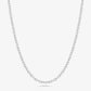 Corrente Cartier Elos Fechados Prata 925