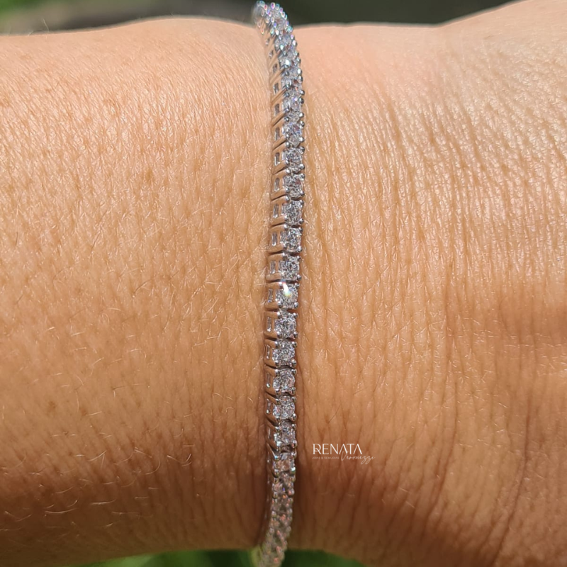 Pulseira Riviera Prata 925