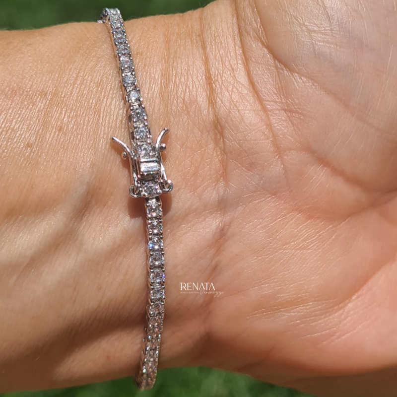 Pulseira Riviera Prata 925