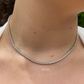 Corrente Riviera White Prata 925