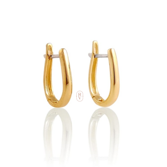 Brinco Argola Taça Ouro 18K