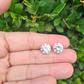 Brinco Redondo Zirconia Semijoia